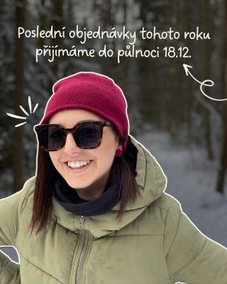 Vánoce už se opravdu blíží a s ním i naše poslední letošní objednávky 🎁 ✅ Poslední objednávky tohoto roku přijímáme do...